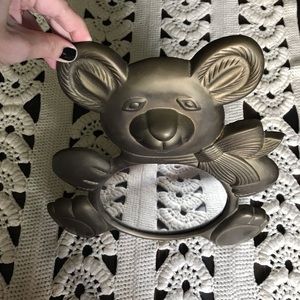 Vintage TeddyBear Mirror